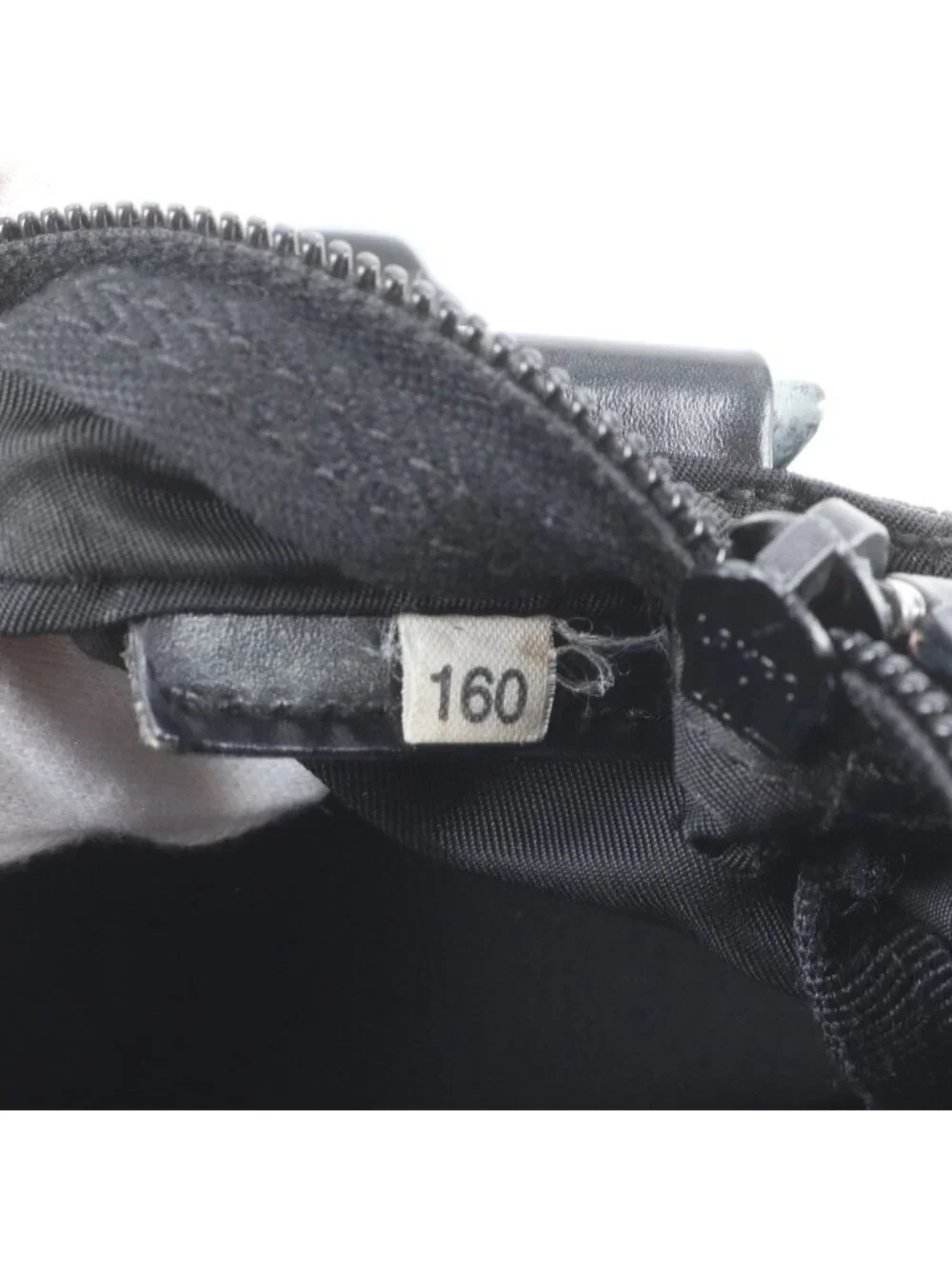 Prada Tessuto Nylon Triangle Logo Leather Shoulder Bag Crossbody Messenger